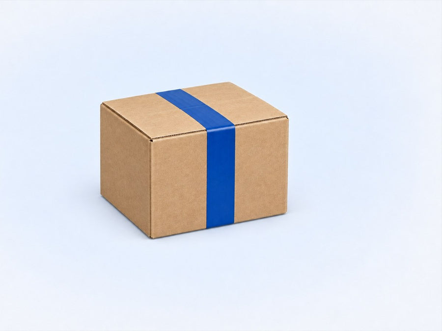 Caja cerrada lista para entregar